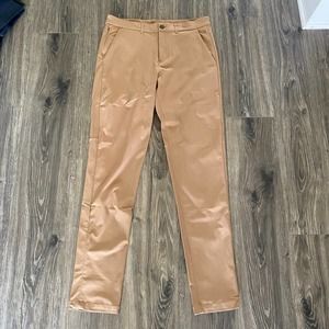 ZYIA Men's Khaki Traveler Pants 34 NEW NWT